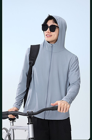 Áo Chống Nắng Nam ,Chất Vải Thun Lạnh, Chống Tia UV, Thoáng Mát, Thấm Hút Mồ Hôi