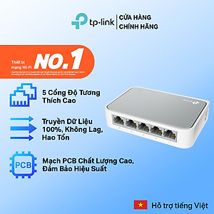 TP-Link TL-SF1005D - Bộ Chia Tín Hiệu Để Bàn 5 cổng 10/100Mbps - Hàng Chính Hãng