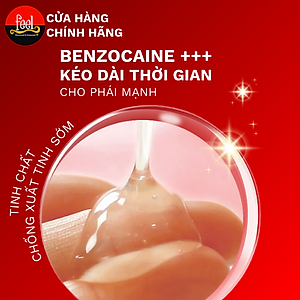 Bộ 3 hộp Bao cao su Feel 4 in 1 | Bao cao su kéo dài thời gian, size 52mm, hộp 12 bao