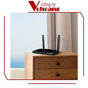 Bộ Phát Wifi 4G LTE TP-Link TL-MR6400 Chuẩn N 300Mbps - Hàng Chính Hãng
