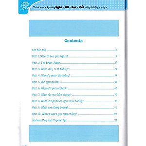 Sách Chinh Phục 4 Kỹ Năng Tiếng Anh Nghe - Nói - Đọc - Viết Lớp 4 Tập 1