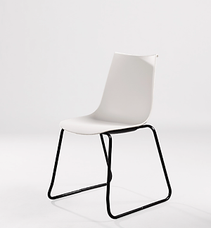 Ghế nhựa chân sắt nhập khẩu Tundo cao cấp JNST Amelie21CT 42 x 43 x 82 cm