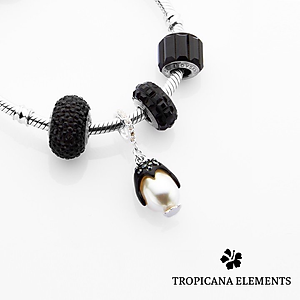 Vòng Tay Tropicana Phối Charm Swarovski Chim Cánh Cụt