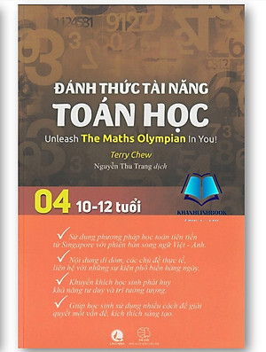 Sách - Đánh Thức Tài Năng Toán Học 4 (10-12 Tuổi)