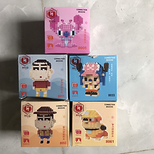 Đồ chơi trẻ em - Combo 5 Bộ ghép hình mini nhiều mẫu khác nhau - Mô hình lắp ráp 3D cực dễ thương cho bé - Mẫu ngẫu nhiên