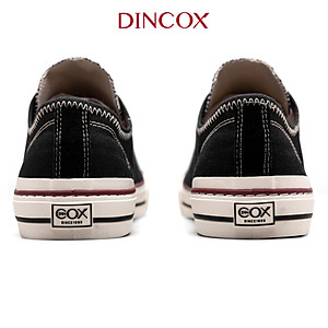 Giày Sneaker Vải Unisex DINCOX D21 Black Cách Ấn Tượng