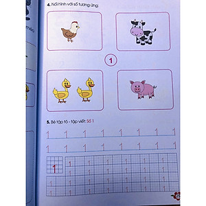 Sách - Toán Tư Duy - Dành cho trẻ em từ 4 - 6 tuổi