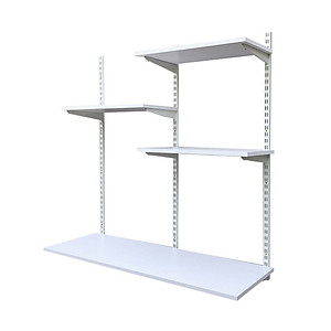 Bộ 4 Tay Đỡ Kệ Ray Tường Con Thuyền SMLIFE Railshelf L37 - Phụ Kiện Thành Phần Để Lắp Hệ Kệ Ray Tường Railshelf
