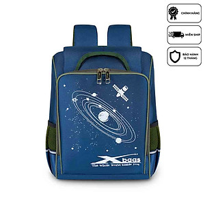 Balo học sinh tiểu học siêu nhẹ Xbags Universe Xb 3104 ba lô chống gù lưng