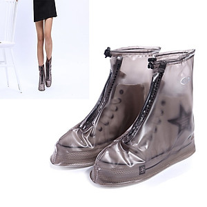 Bao Giày Đi Mưa - Áo Mưa Bọc Giày Dép Thời Trang Bằng Cao Su Khô Ráo Dù Mưa Bão