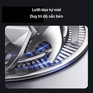 Máy cạo râu Enchen Mini 6, lưỡi dao kép tự mài siêu mỏng, chống nước IPX7 cạo khô và ước, pin trâu - Hàng chính hãng