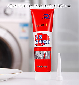 Gel tẩy mốc đa năng LKB 120ml - Tẩy nấm mốc silicon, gioăng cao su máy giặt, mốc chân tường - Loại Cực Mạnh - Hàng Chính Hãng