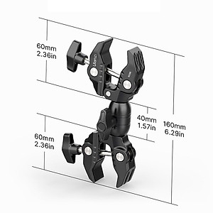  Ulanzi R094 / Ulanzi R096 - Kẹp Đa Năng Xoay 360°, Chịu Tải 1.5 Kg- Hàng chính hãng