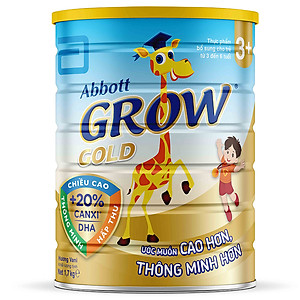 Sữa Bột Abbott Grow Gold 3+ cho trẻ từ 3 - 6 tuổi (1.7Kg)