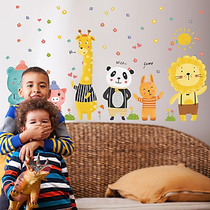 Decal dán tường các con vật SK9320