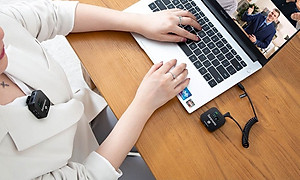 Micro Thu  Âm Cài Áo Saramonic Blink900 B2 Cho Điện Thoại & Máy Ảnh – Livestream/ Quay video/ Podcast -Hàng Chính Hãng 