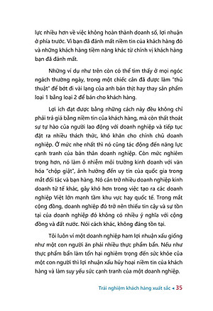 Sách Trải Nghiệm Khách Hàng Xuất Sắc