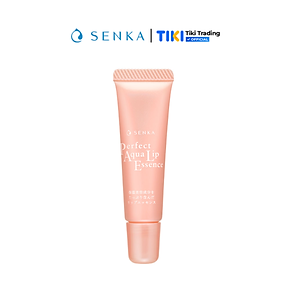 Mặt nạ ngủ dưỡng môi cấp ẩm giảm nhăn dạng tinh chất Senka Perfect Aqua Essence 10g