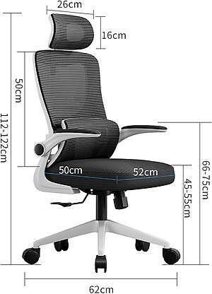 Ghế Công Thái Học Tựa Đầu, Ghế Công Thái Học, Ghế Văn Phòng  Thiết Kế Trẻ Trung Hiện Đại. Mesh Ergonomic Executive office chairs with headrest. Ghế lưới văn phòng điều hành Ergonomic với tựa đầu.