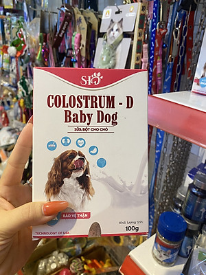 Sữa bột dành cho chó mèo hộp 100g