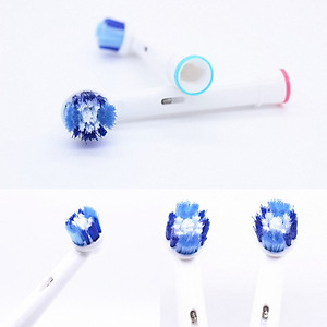 Set Bộ 4 Đầu Bàn Chải Đánh Răng Điện Minh House Cho Máy Oral B, Lông Mềm, nhiều mã