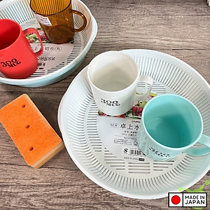 Bộ khay đựng rau củ tròn Nakaya 1.8L - Hàng nội địa Nhật Bản nhập khẩu chính hãng