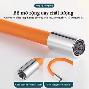 Ống Nối Dài Vòi Nước Silicone Mở Rộng – Ống Nước Linh Hoạt, Dễ Dàng Sử Dụng, Bền Bỉ - HÀNG CHÍNH HÃNG MINIIN