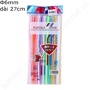 Ống hút nghệ thuật (80 ống/bịch)