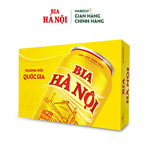 Combo 2 Thùng Bia Hà Nội - Thùng 24 lon 330ml