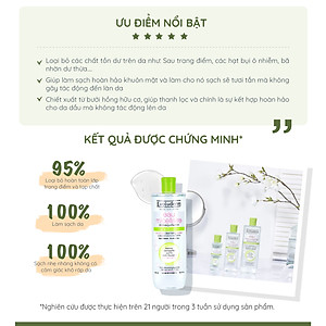 Nước tẩy trang Evoluderm Micellar Cleansing Water 250ml