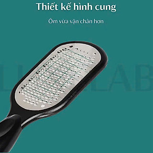 Cây Chà Gót Chân Bản To, Tẩy Da Chết 2 Mặt Bằng Thép, Kèm Hộp Đựng Tiện Lợi - HÀNG CHÍNH HÃNG MINIIN