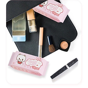 Khăn Giấy Ướt Mini Dễ Thương Bỏ Túi Tiện Lợi ( 1 Túi 8 Gói ) Phù Hợp Mang Đi Chơi, Đi Du Lịch, Tiện Dụng Giao Màu Ngẫu Nhiên
