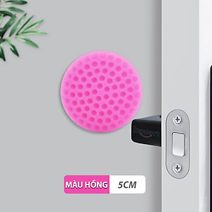 SET 3 Miếng Cao Su Dán Tường Chống Va Đập Chặn Cửa Giảm Tiếng Ồn Keo Siêu Dính Tiện Lợi