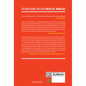 Sách Messi vs. Ronaldo: Sự đối đầu của hai cầu thủ vĩ đại và kỷ nguyên tái tạo bóng đá thế giới