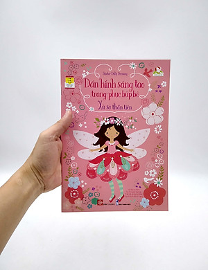 Sách Sticker Dolly Dressing - Dán Hình Sáng Tạo Trang Phục Búp Bê - Xứ Sở Thần Tiên