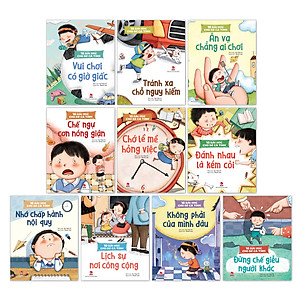 Bộ Sách 10 Bài Học Cho Bé Cá Tính