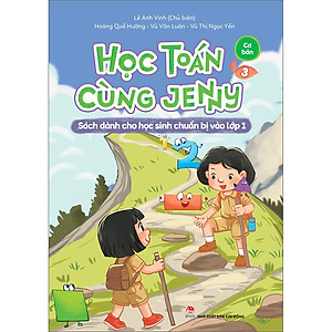 Combo Học Toán Cùng Jenny - Sách Dành Cho Học Sinh Chuẩn Bị Vào Lớp 1 (8 Cuốn)
