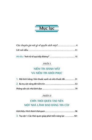 Sách Nhà Lãnh Đạo Đáng Tin Cậy