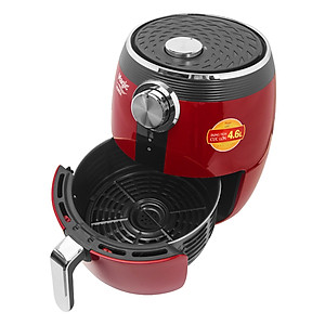 Nồi Chiên Không Dầu Magic A-802 (4.6 Lít) Đỏ- Hàng Chính Hãng