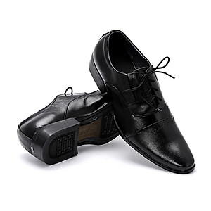 Giày tây nam Huy Hoàng da bò màu đen, trắng HP7103-7135-7164-7706