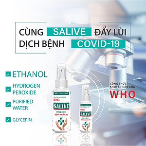 Dung dịch sát khuẩn tay khô SALIVE 