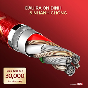 Cáp Sạc ANKER PowerLine+ II USB-C to Lightning - Phiên Bản Marvel - A9551 / A9548 - Hàng Chính Hãng