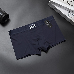 Quần boxer nam , quần lót đùi nam ALPHA được làm bằng chất thun lạnh mềm mịn thấm hút mồ hôi co giãn 4 chiều