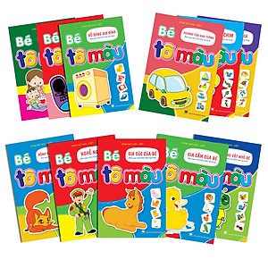 Bé Tô màu - Combo 11 cuốn