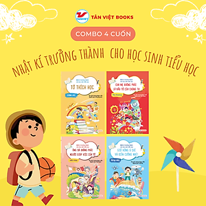 Combo Nhật Ký Trưởng Thành Cho Học Sinh Tiểu Học 1  ( Bộ 4 Cuốn)