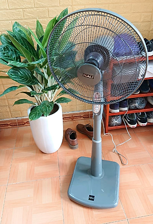 Quạt đứng Hali ST2-R có remote điều khiển từ xa - Màu ngẫu nhiên