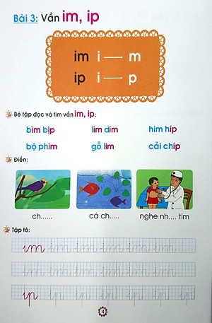 Hành Trang Bé Vào Lớp 1 - Vở Bé Học Tiếng Việt (Quyển 2)
