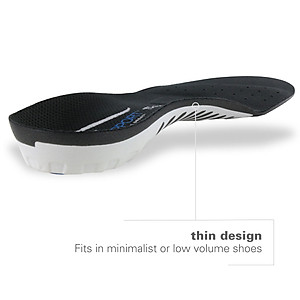 Lót giày Spenco Total Support Thin 46-696 cho giày thể thao, công sở hỗ trợ giảm đau mỏi chân khi đi nhiều, đứng lâu