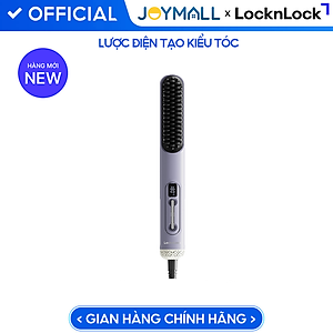 Lược Điện Tạo Kiểu Tóc Ion Âm LocknLock Hair Styling Brush ENA223PUP 43W, Hàng Chính Hãng - JoyMall