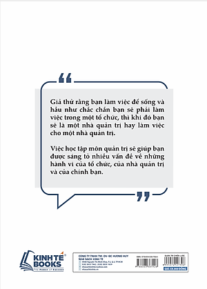 Quản trị học (Tái bản 2022)